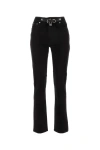 Jw Anderson Woman Jeans Black Size M Cotton In Black