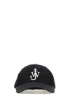 Jw Anderson Women Black Nylon Blend Baseball Cap In Black