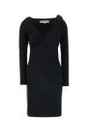 Jw Anderson Abito In Misto Poliestere Stretch Nero Donna In Black