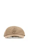 Jw Anderson Women Cappuccino Nylon Blend Baseball Cap In Brown