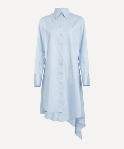 Jw Anderson Women's Crystal Hem Shirt Dress