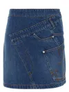 Jw Anderson Mini Skirt With Asymmetric Design And Pockets