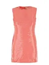 Jw Anderson Women Embellished Cotton Mini Dress