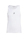 Jw Anderson Women's Embroidered Anchor Tank In White