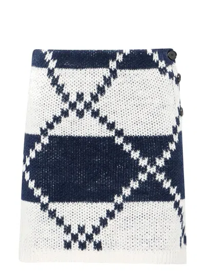 JW ANDERSON WOMEN'S FAIRISLE MINI SKIRT