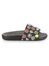 Jw Anderson Woman Sandals Black Size 7 Rubber In Black