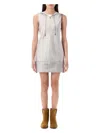 Jw Anderson Zipped Hoodie Mini Dress