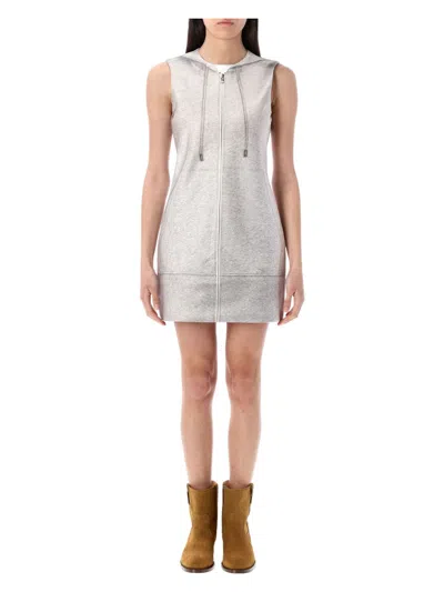 JW ANDERSON WOMEN'S HOODIE PRINTED DRESS