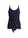 JW ANDERSON WOMEN'S KNOTTED SLEEVELESS TOP