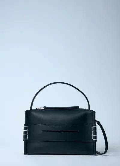 Jw Anderson Women Le Bisou Perle Shoulder Bag In Black