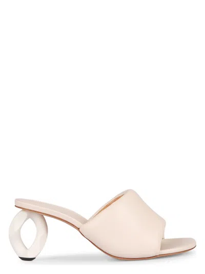 JW ANDERSON WOMEN'S LEATHER MULES