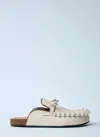 Jw Anderson J. W. Anderson Ruffle Loafer W Slipper In White
