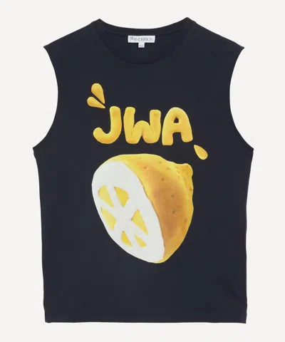 Jw Anderson Women's Lemon Print Tank Top