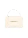Jw Anderson Women's Loafer Leather Top Handle Bag In White