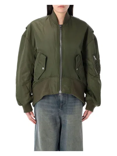 JW ANDERSON WOMEN'S OVERSIZED BOMBER JACKET