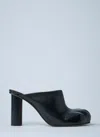 Jw Anderson Women Paw Mule Heels In Black