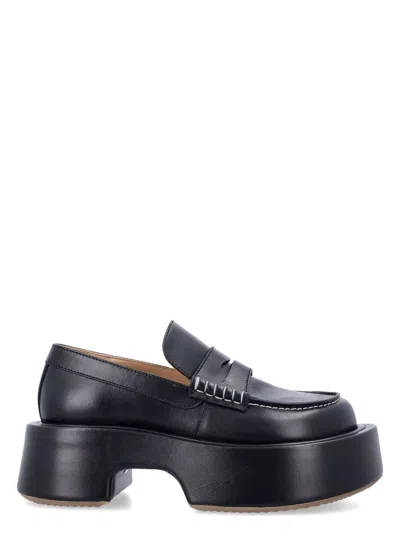 JW ANDERSON WOMEN'S PLATFORM MOCASSINS LOAFER