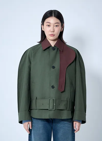 JW ANDERSON JW ANDERSON WOMEN ROUNDED BLOUSON JACKET
