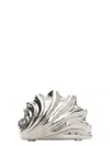 Jw Anderson Silver Shell Clutch