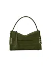 Jw Anderson W Anderson Womens Khaki Loafer Suede Shoulder Bag In Brown