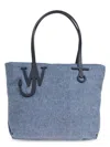 Jw Anderson Small Puffy Anchor Shopper Bag - J.w. Anderson - Polyester - Blue