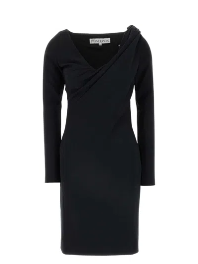 JW ANDERSON WOMEN'S STRETCH POLYESTER BLEND DRESS