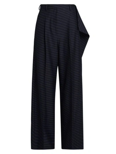 Jw Anderson Side Panel Trousers In Blue