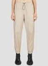 Jw Anderson Women Tapered Track Pants In Cream
