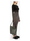 Jw Anderson The Jwa Corner Bucket Bag In Nude & Neutrals