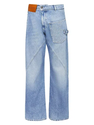 JW ANDERSON WOMEN'S TWISTED WORKWEAR JEANS