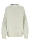 Jw Anderson Women's Two-tone Acrylic Blend Sweater | Size Small | Kw1018yn0272 Color 903