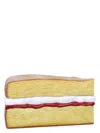 Jw Anderson Victoria Sponge Multicolor Clutch With Magnetic Closure In Resin Woman In Beige
