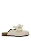 Jw Anderson Loafer With Chain In White