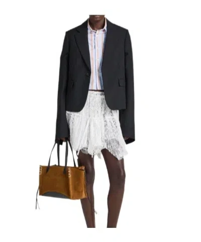 Jw Anderson Womens Bell Sleeve Jacket In Black