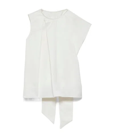 Jw Anderson Womens Sculptural Sleeveless Top In Ivory In White