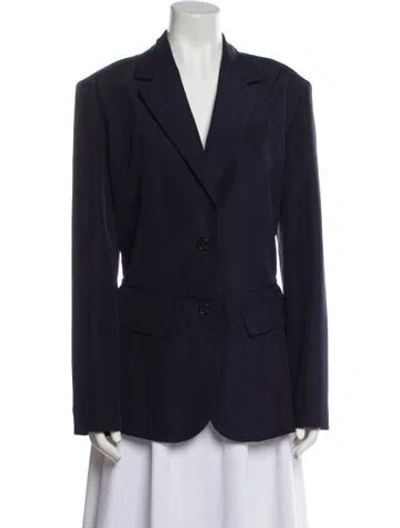 Pre-owned Jw Anderson Wool Blazer In Blue
