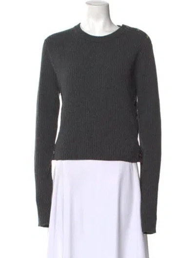 Pre-owned Jw Anderson Wool Crew Neck Top W/ Tags In Gray