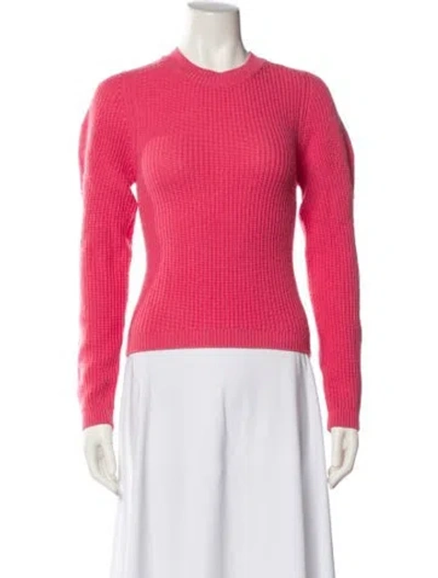Pre-owned Jw Anderson Wool Crew Neck Top W/ Tags In Red