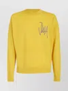 Jw Anderson Wool Crewneck Sweater Long Sleeves