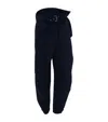 Jw Anderson Fold Over Trousers In Black