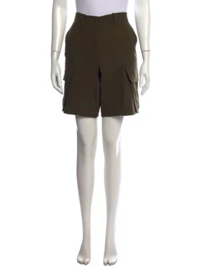 Pre-owned Jw Anderson Wool Knee-length Shorts In Green