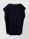 Jw Anderson Wool Poncho With Zip Detailing And Side Slits