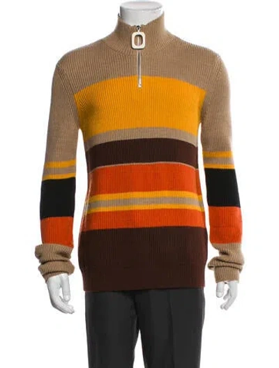 Pre-owned Jw Anderson Wool Striped Jacket In Multi