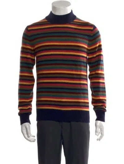 Pre-owned Jw Anderson Wool Striped Pullover W/ Tags In Multi