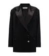 Jw Anderson Tuxed Blazer With Tassel Detail In Black