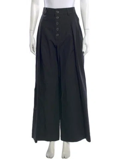 Pre-owned Jw Anderson Wool Wide Leg Pants In Blue