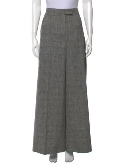 Pre-owned Jw Anderson Wool Wide Leg Pants In Multi