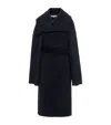 Jw Anderson Wrap Coat In Blue