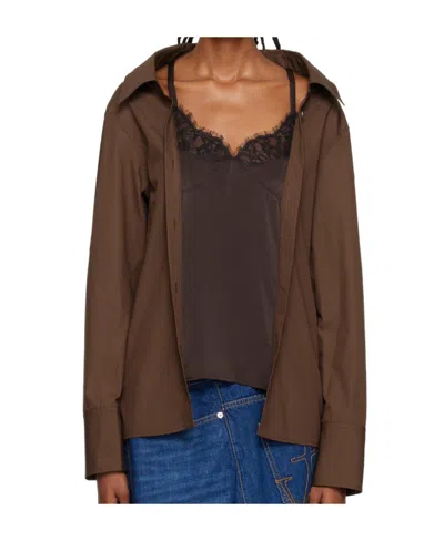Jw Anderson Ssense Work Capsule – Brown Shirt