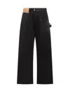 Jw Anderson Twisted Workwear Denim Jeans